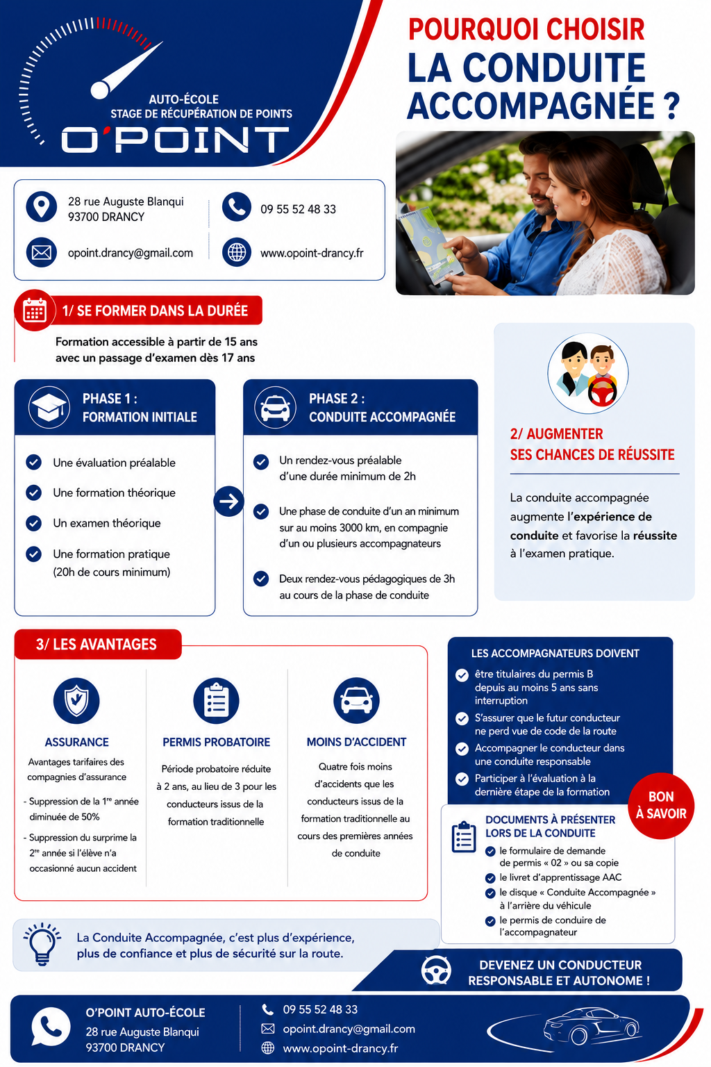 CONDUITE ACCOMPAGNÉE