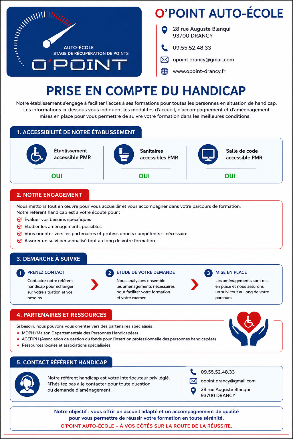 prise en compte du handicap